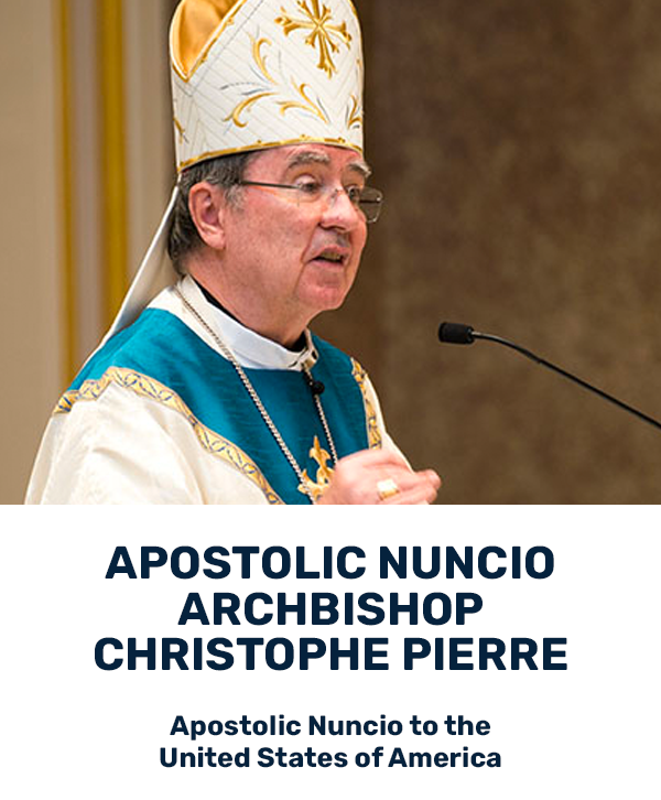 Apostolic Nuncio Archbishop Christophe Pierre Apostolic Nuncio Archbishop Christophe Pierre